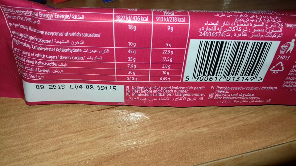 Baton Proteinowy Go On