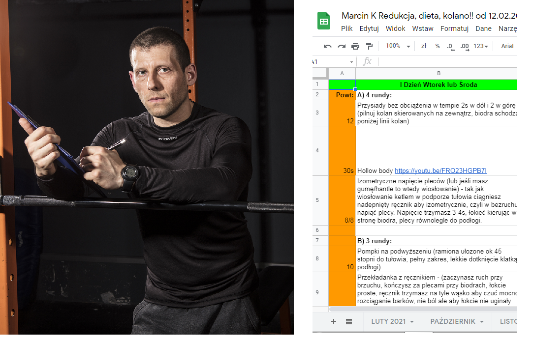 Trening nie tylko on-line