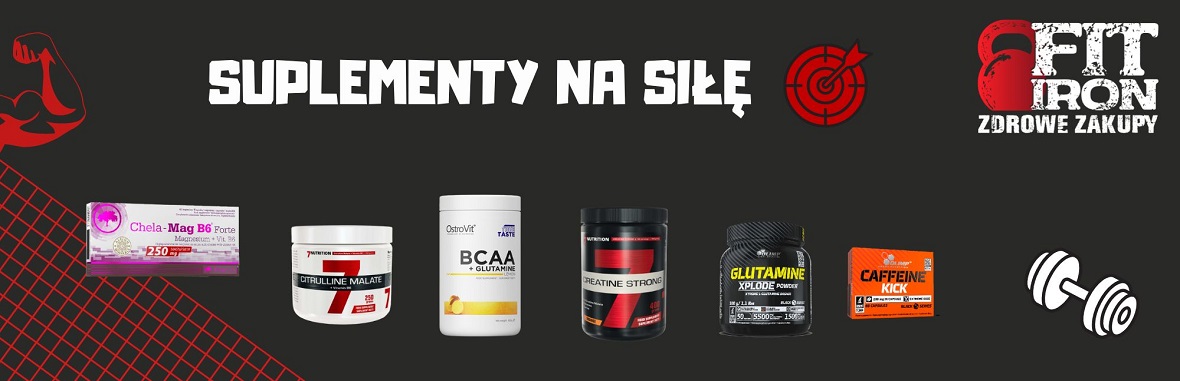 Suplementy od Fit Iron